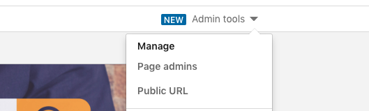 Step 2 adding new admin to LinkedIn company page